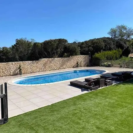 Villa Praia Da Luz Between Luz And Burgau With Shared Pool